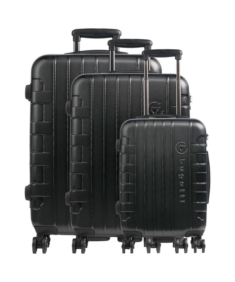 Bugatti Galatea Suitcase set (4 wheels) schwarz