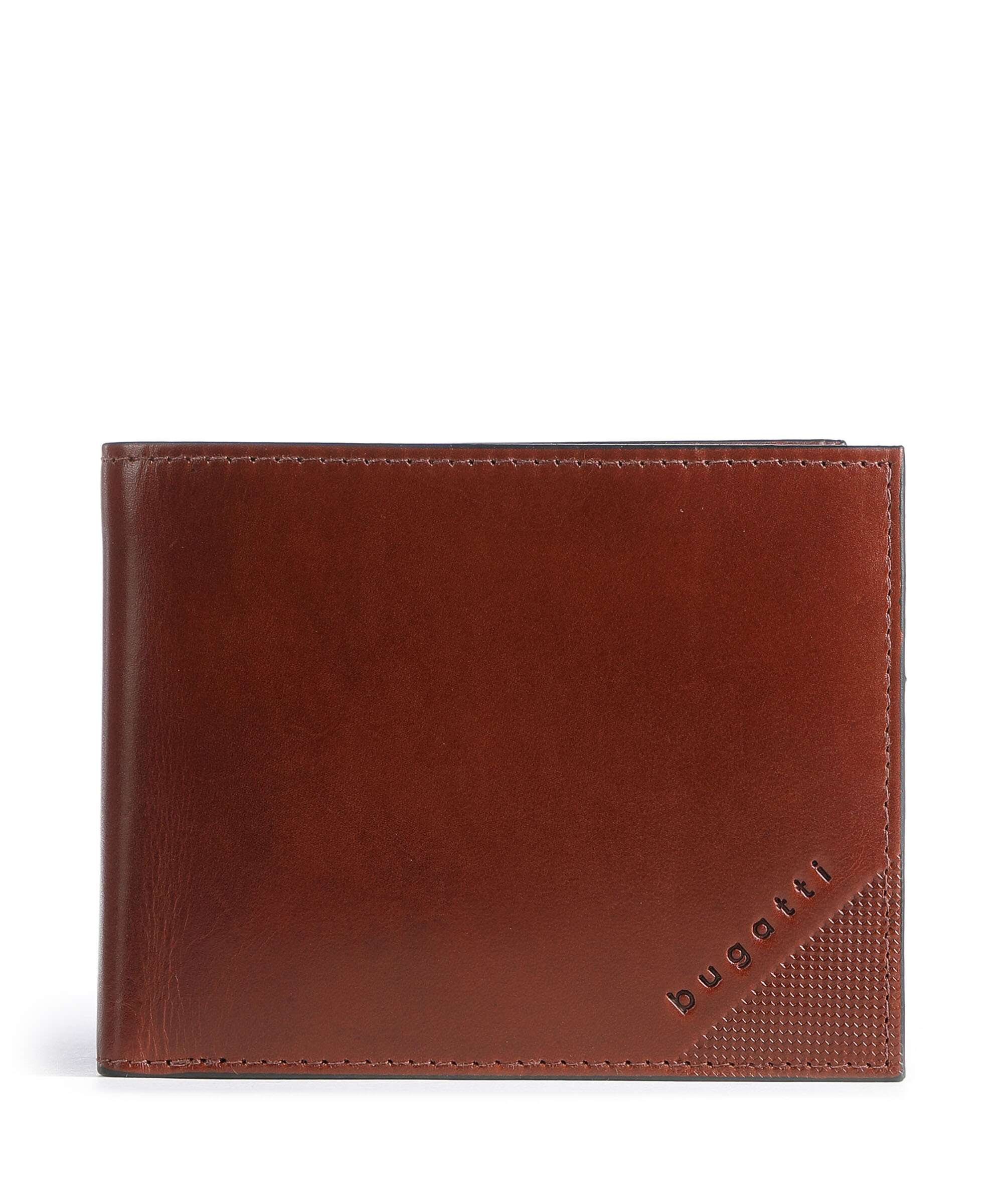Bugatti Nobile Wallet cognac/cognac