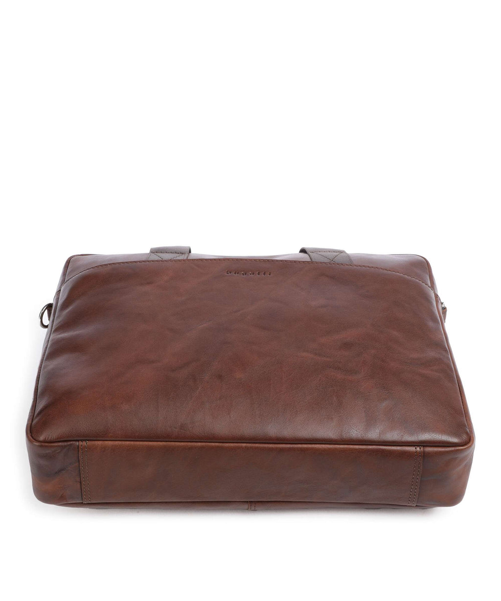 Bugatti Toskana Briefcase cognac