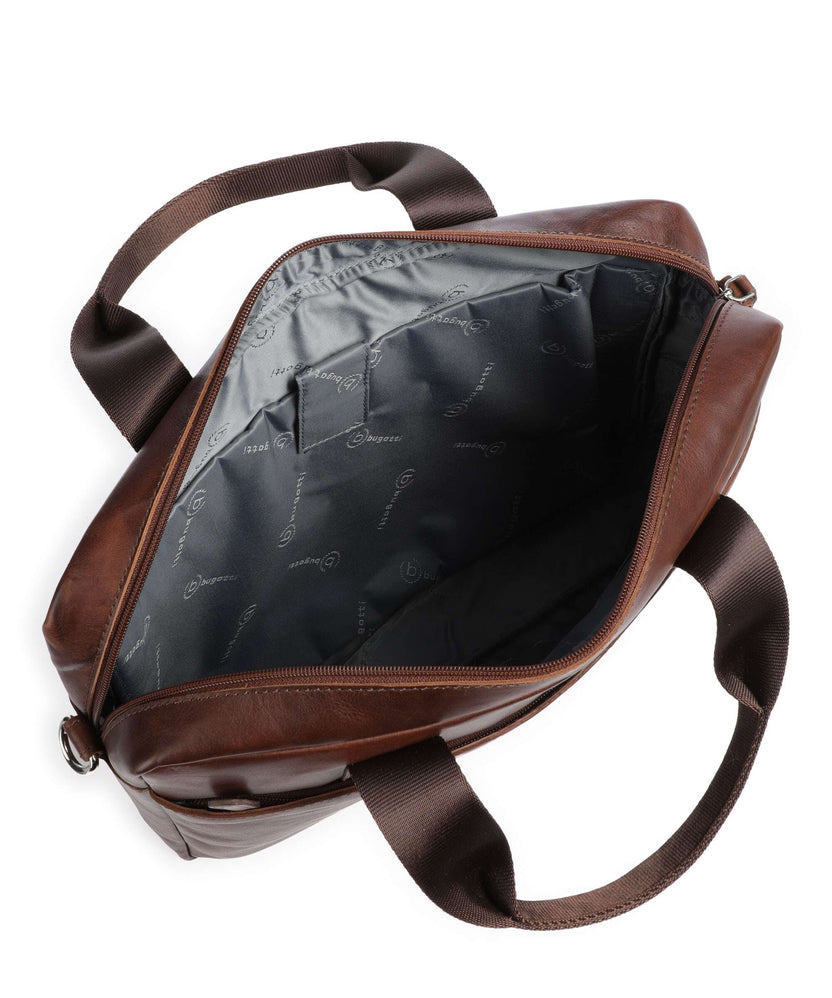 Bugatti Toskana Briefcase cognac