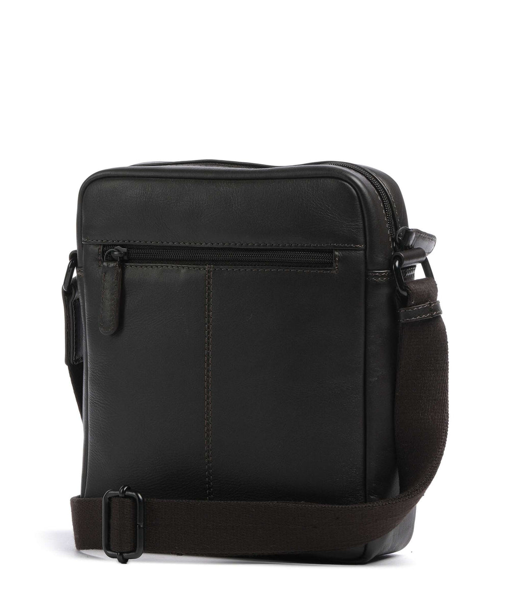 Bugatti Clark Crossbody bag dark brown