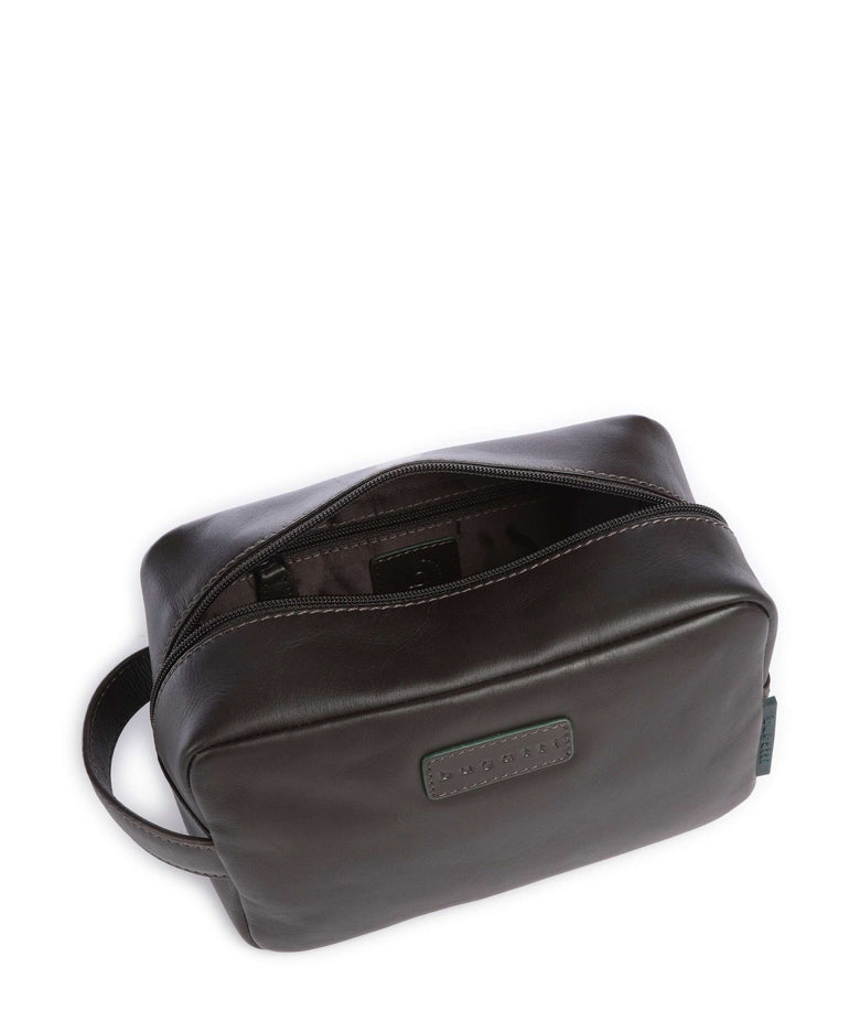 Bugatti Clark Toiletry bag dark brown