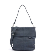 Zwei Mademoiselle.M M12 Beuteltasche nubuk blue
