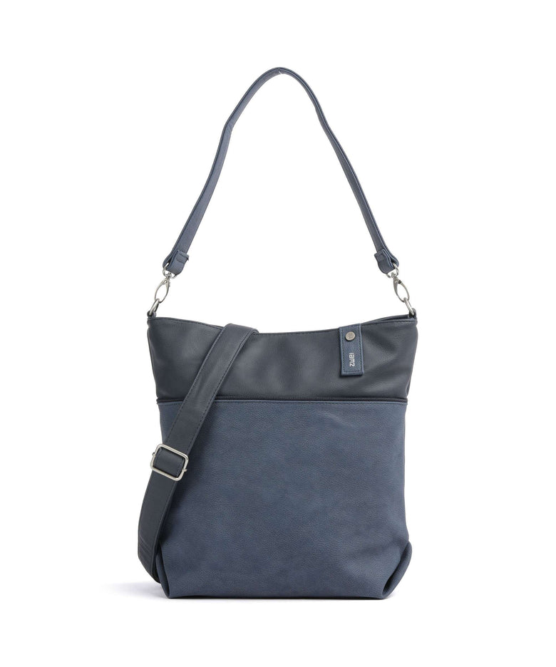 Zwei Jana J12 Hobo bag nubuk ink