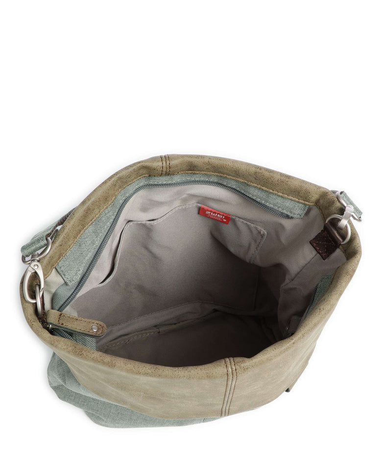 Zwei Olli OT12 Hobo bag eucalyptus