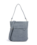 Zwei Mademoiselle.M M12 Beuteltasche nubuk sky