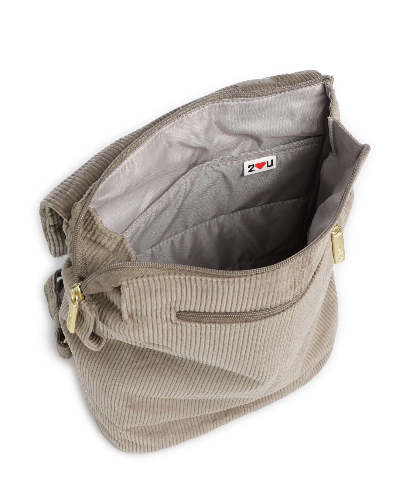 Zwei Mademoiselle.M MR13 Backpack cord mocca