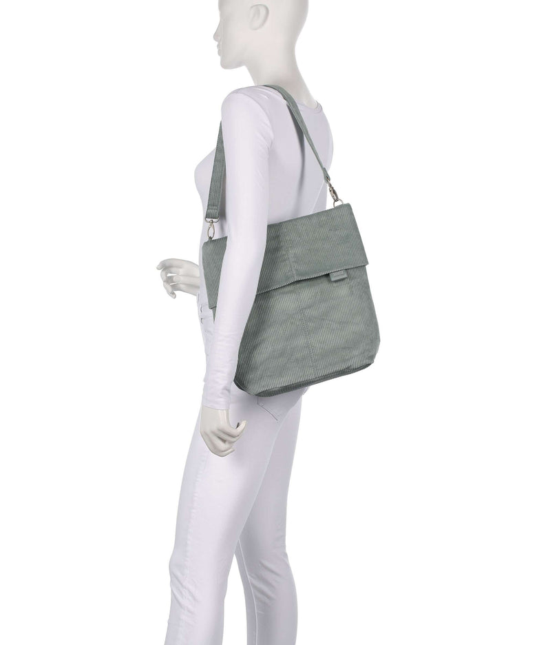 Zwei Mademoiselle.M M12 Hobo bag cord/sage