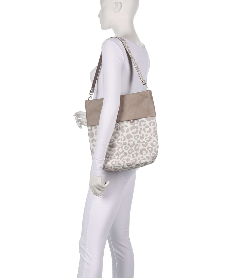 Zwei Olli OT12 Hobo bag leo/cotton