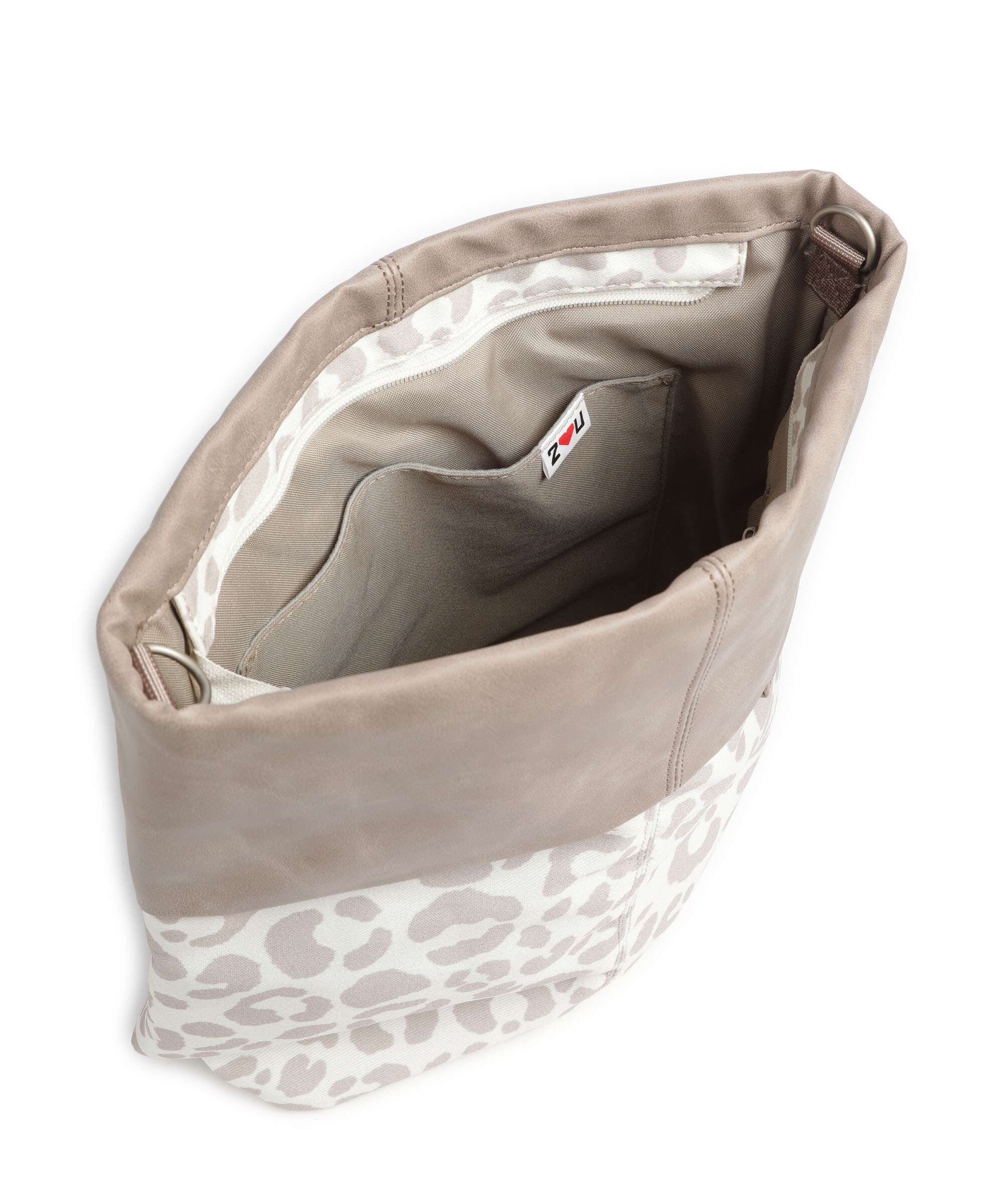 Zwei Olli OT12 Hobo bag leo/cotton