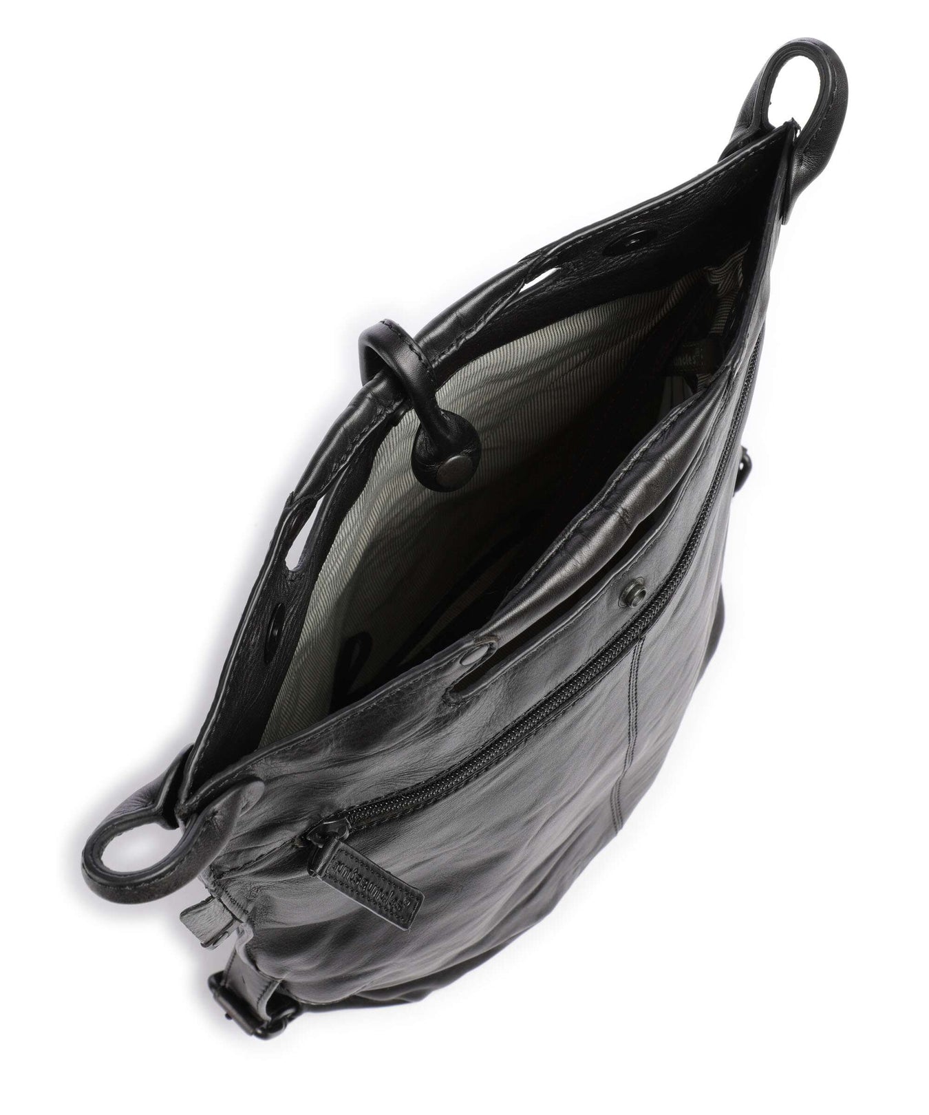 Aunts & Uncles Grandma's Luxury Club Mrs. Pancake Shoulder bag jet black