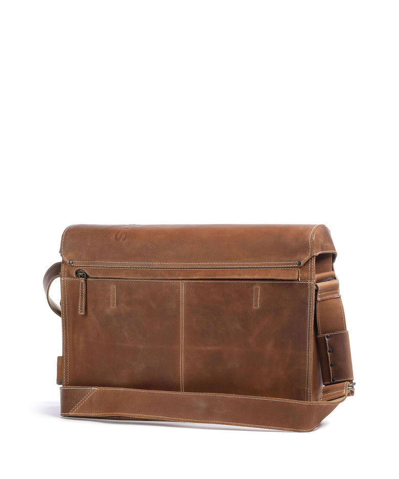 Aunts & Uncles Hunter Big Judd Briefcase vintage tan