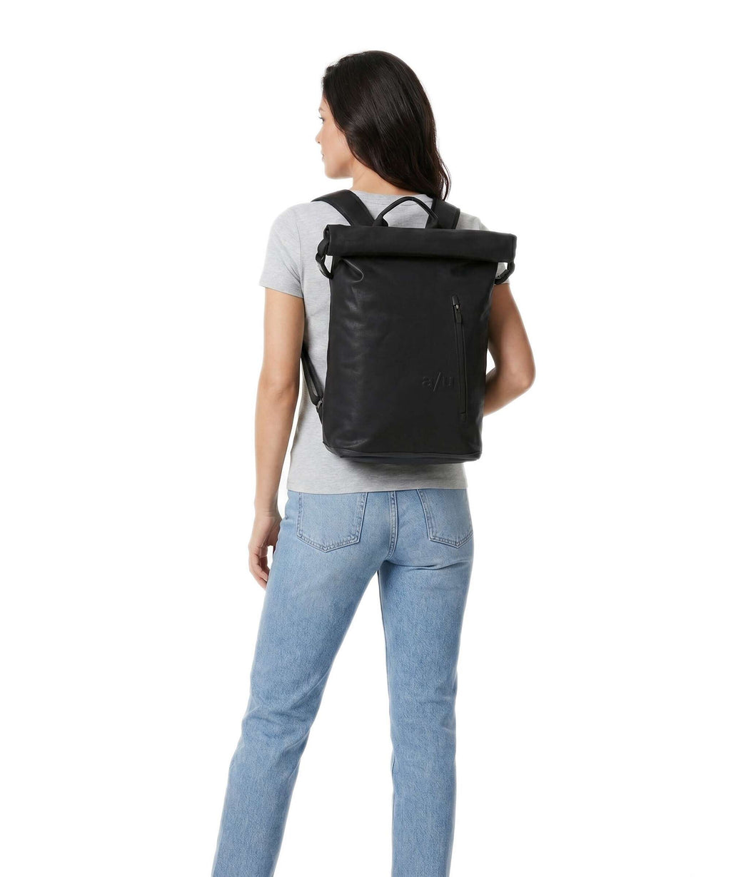 Aunts & Uncles Japan Fukui Rolltop backpack black