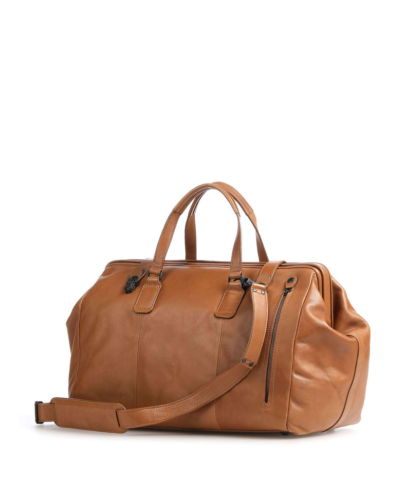 Aunts & Uncles Grandma's Luxury Club Mrs. Currant Bread Weekend bag caramel