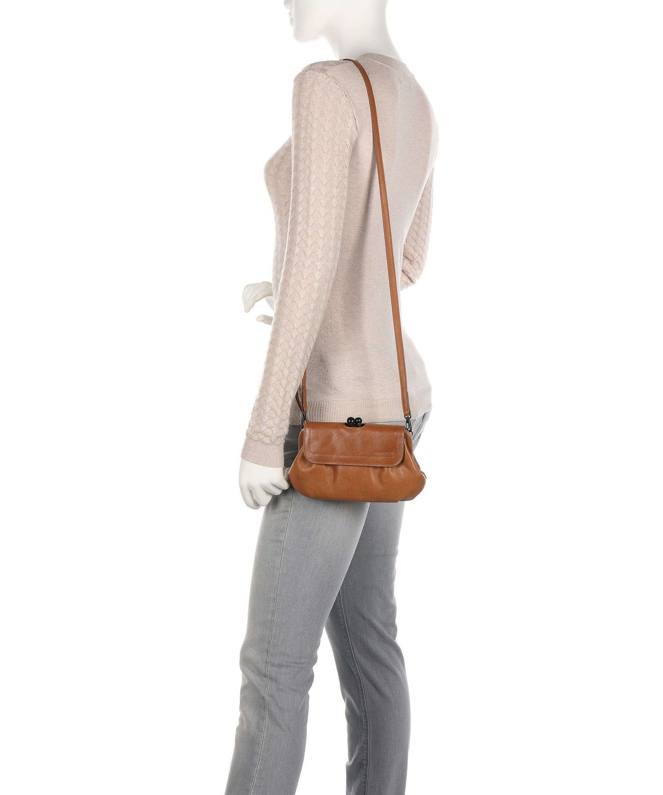 Aunts & Uncles Grandma's Luxury Club Mrs. Whoopie Pie Crossbody bag caramel