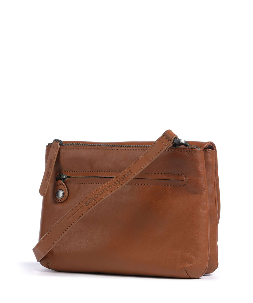 Aunts & Uncles Jamie's Orchard Pepino Crossbody bag cognac