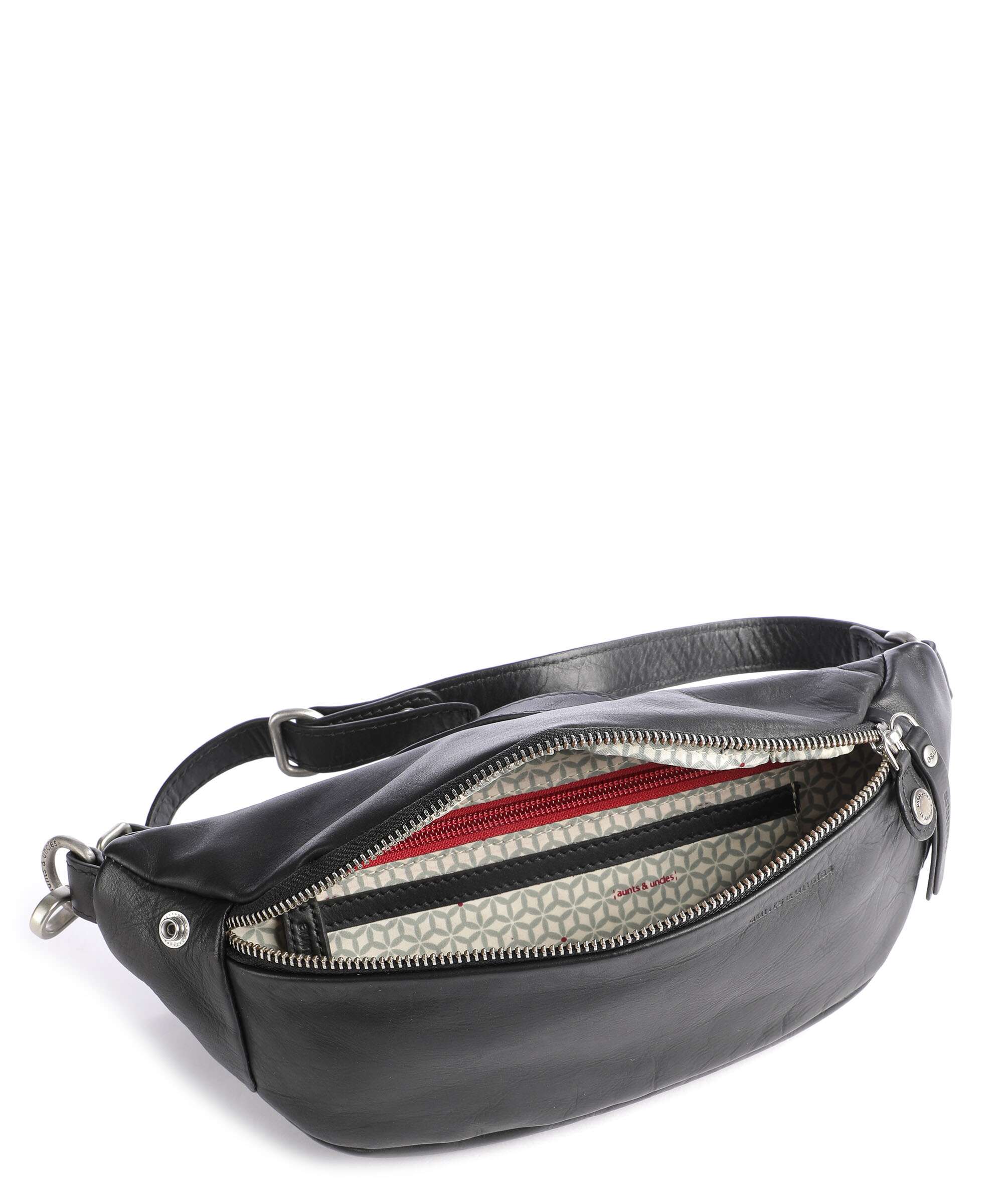 Aunts & Uncles Jamie's Orchard Bilberry Belt bag jet black