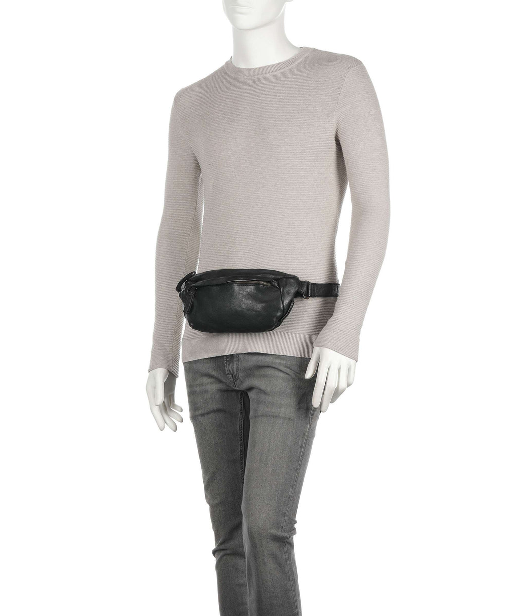 Aunts & Uncles Barbershop Freestyle Fanny pack charcoal black