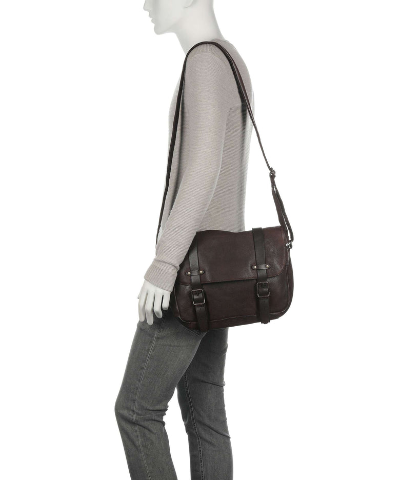 Aunts & Uncles Barbershop Anchor Messenger bag boubon