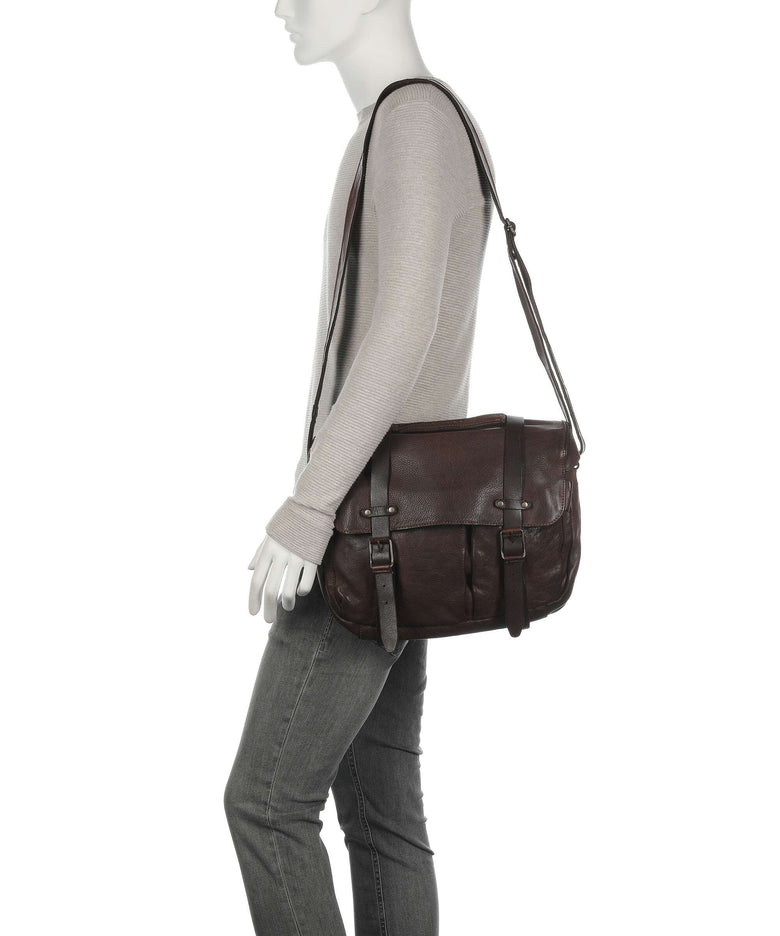 Aunts & Uncles Barbershop Bandholz Messenger bag boubon