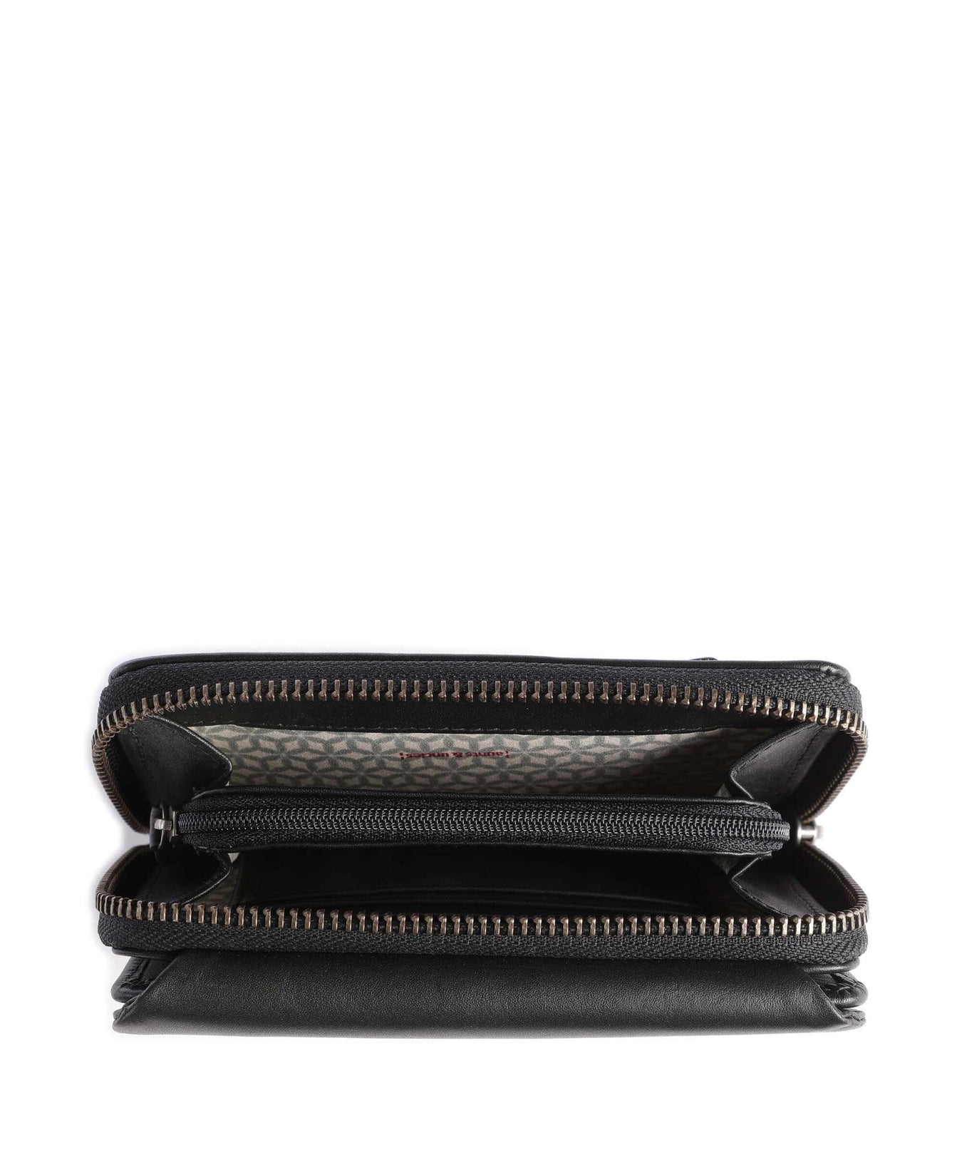 Aunts & Uncles Jamie's Orchard Dahlia RFID Wallet jet black