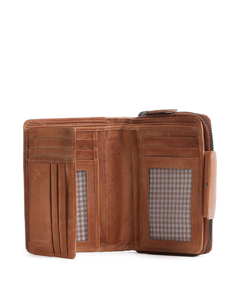 Jack Kinsky Nassau 511 Wallet cognac