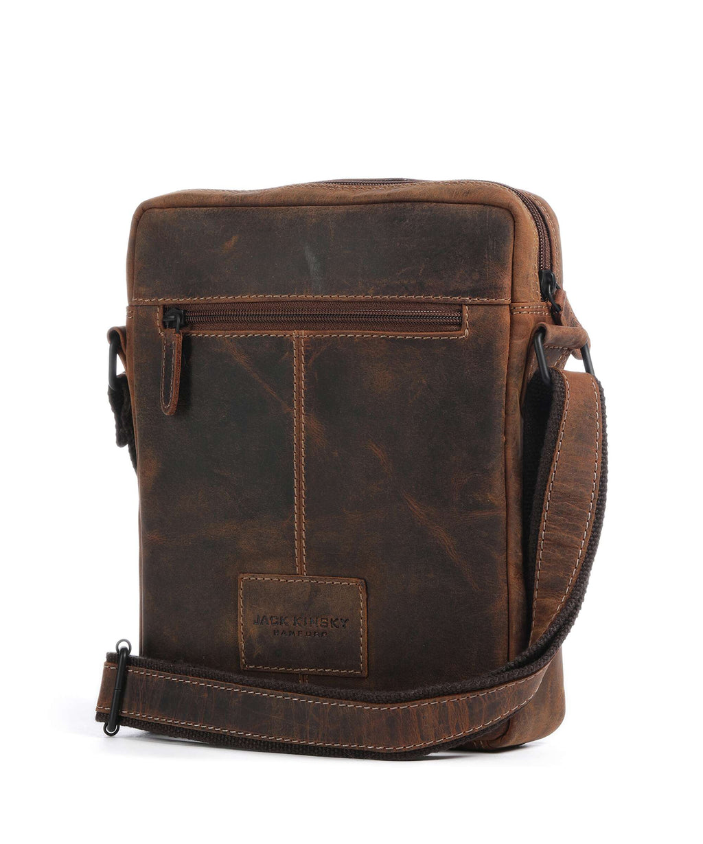 Jack Kinsky Baltimore 2 Crossbody bag cognac