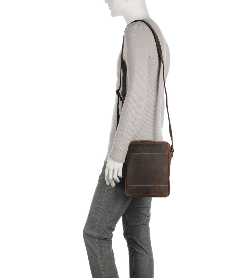 Jack Kinsky Baltimore 2 Crossbody bag cognac