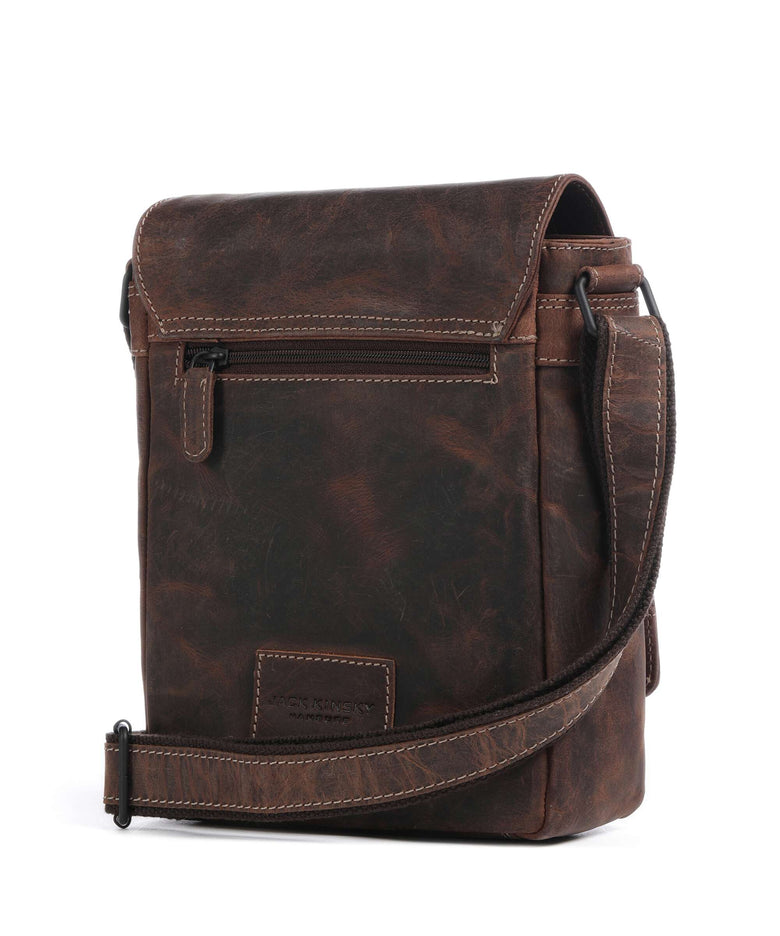 Jack Kinsky Baltimore 3 Crossbody bag mokka
