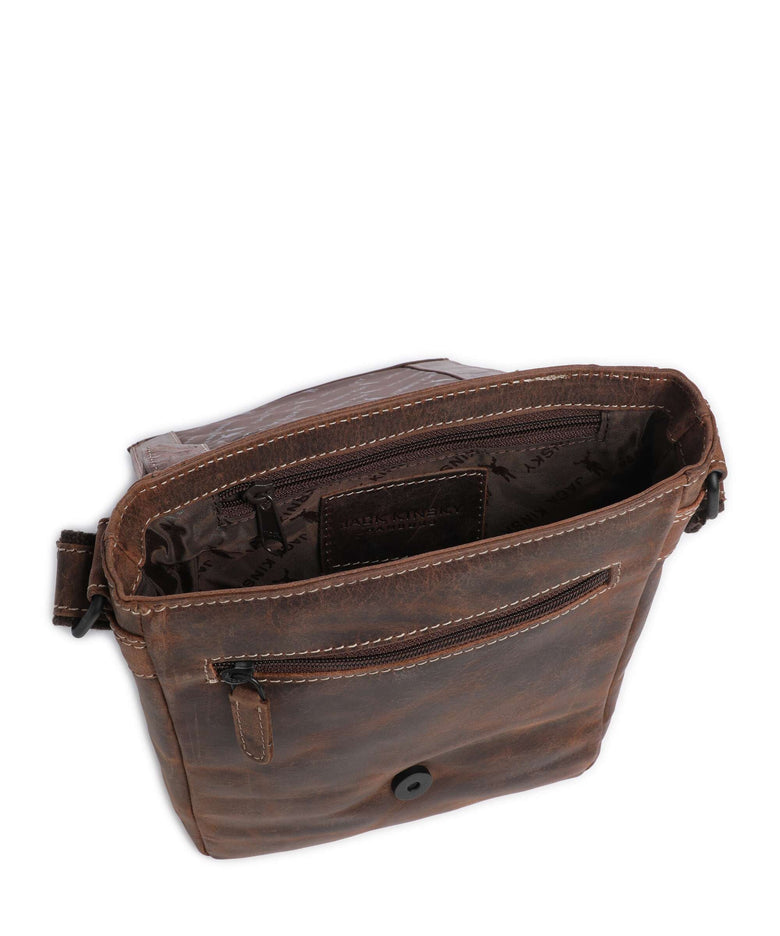 Jack Kinsky Baltimore 3 Crossbody bag mokka