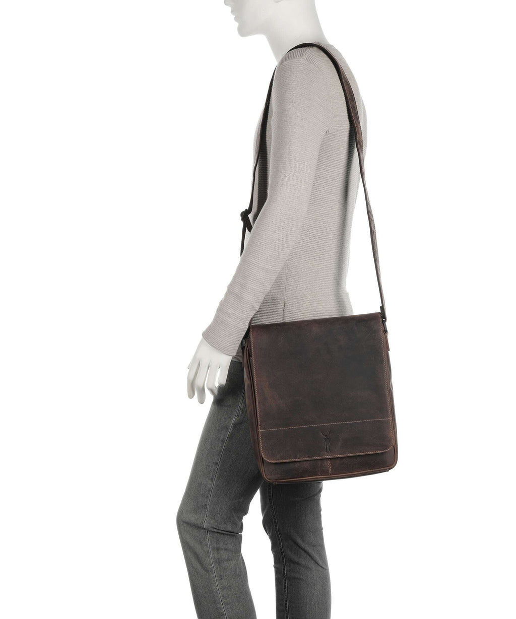 Jack Kinsky Baltimore 4 Shoulder bag mokka