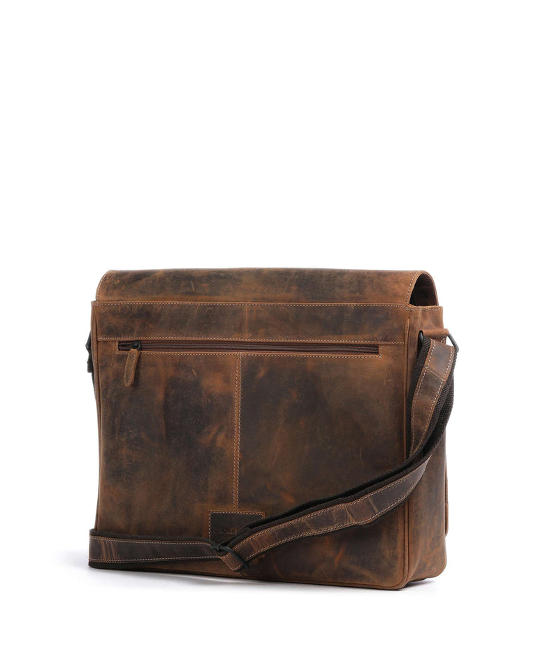 Jack Kinsky Baltimore 5 Messenger bag cognac
