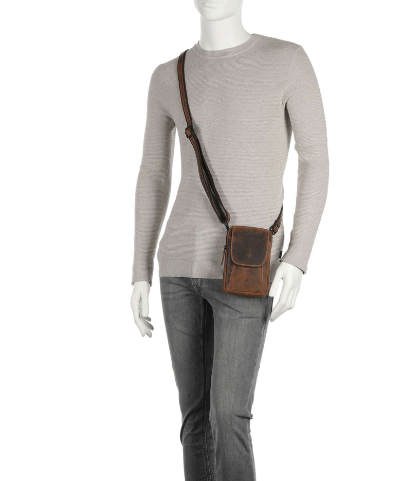 Jack Kinsky Baltimore 10 Phone bag cognac 