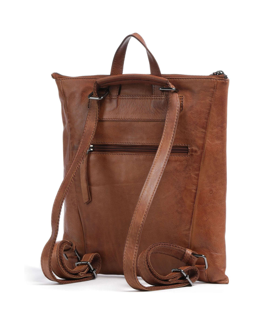 Jack Kinsky Nelson 4 Backpack cognac
