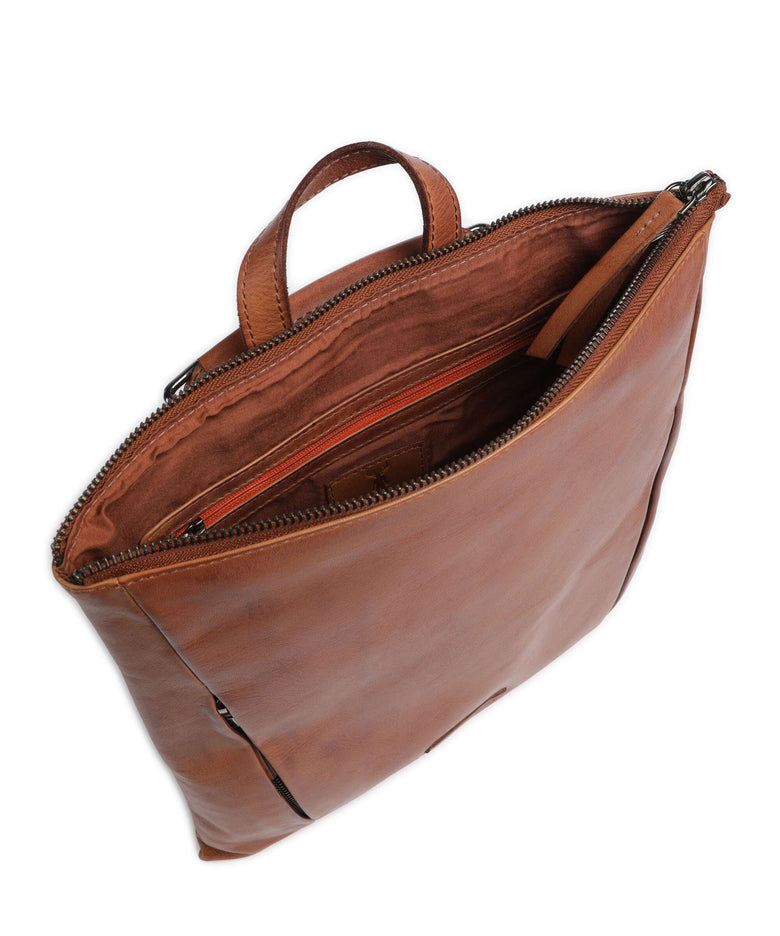 Jack Kinsky Nelson 4 Backpack cognac