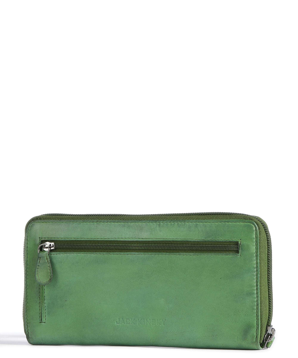 Jack Kinsky Nelson 1018 Wallet grün