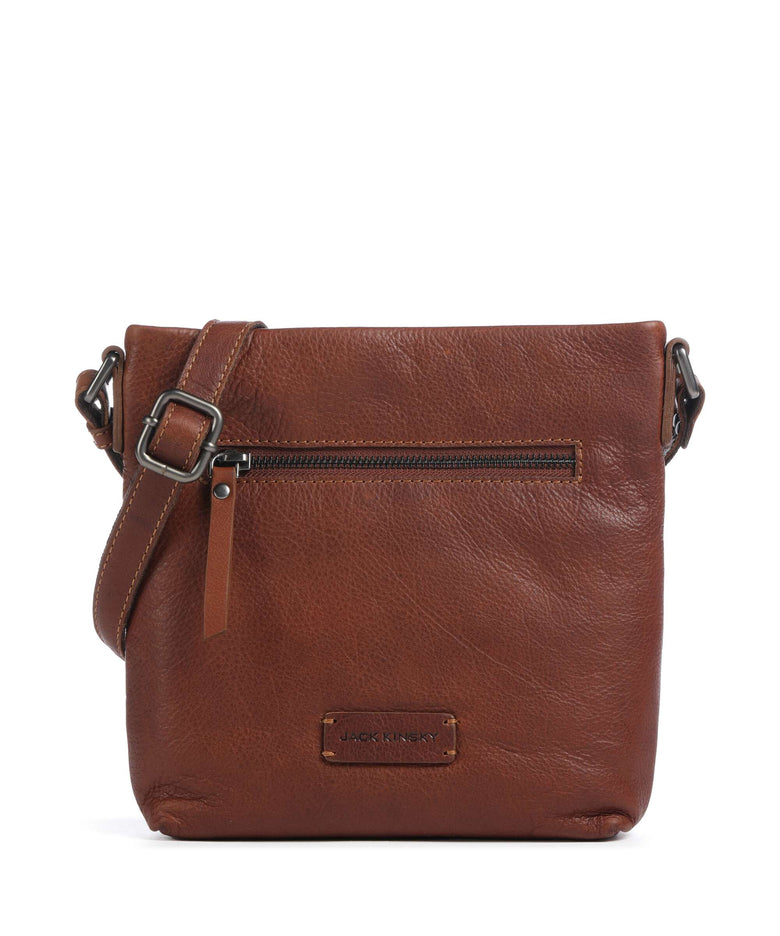 Jack Kinsky Montreal 20N Crossbody bag cognac