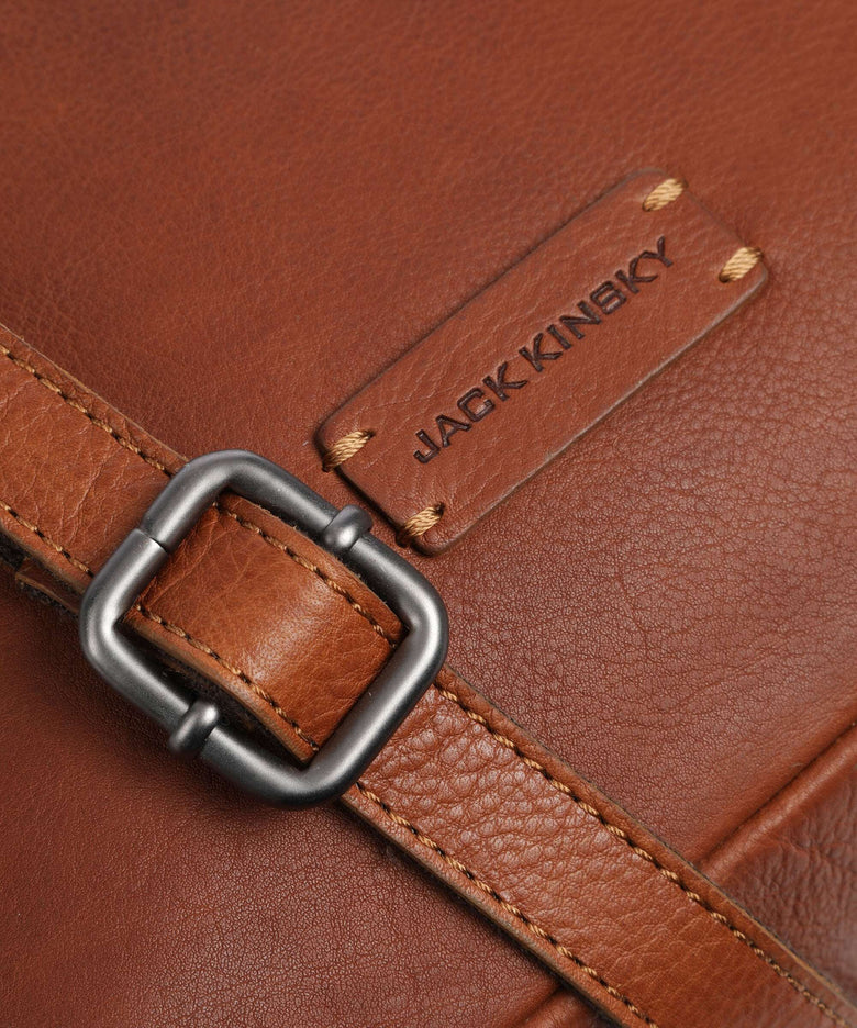 Jack Kinsky Montreal 21N Crossbody bag cognac