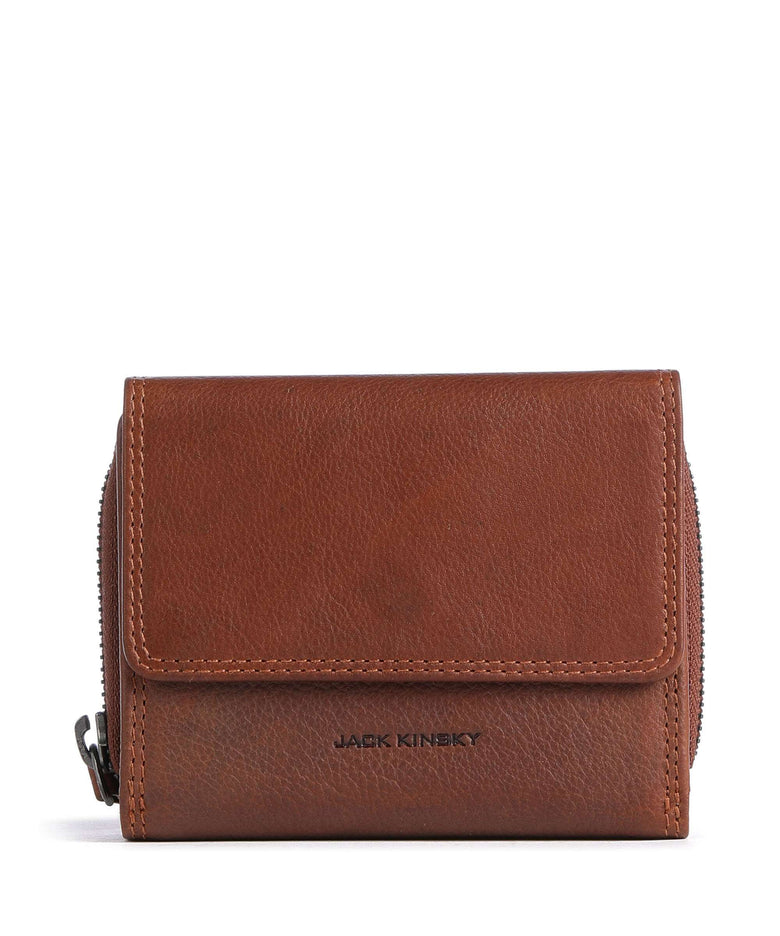 Jack Kinsky Montreal 300N Wallet cognac