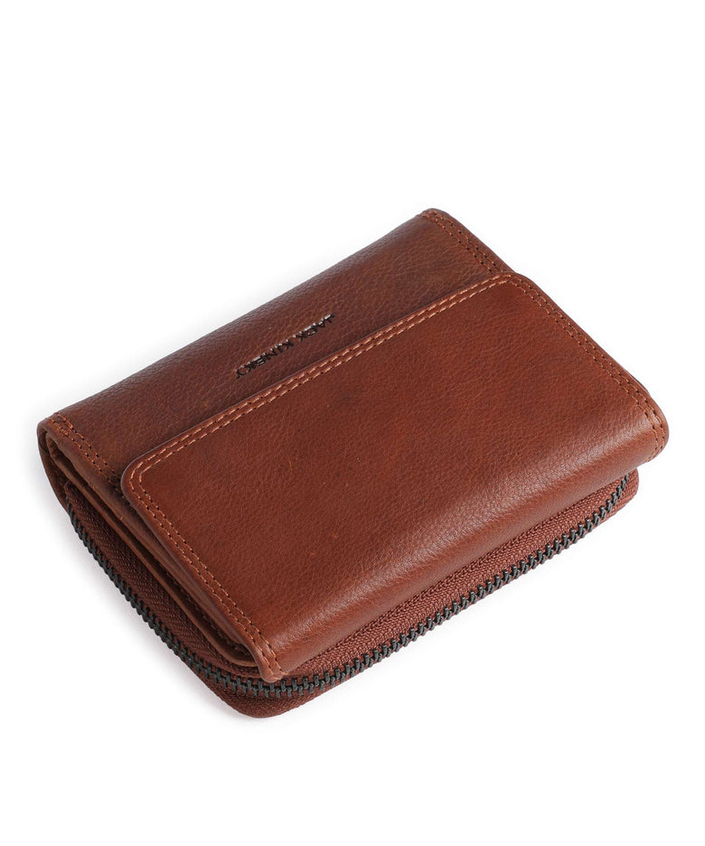 Jack Kinsky Montreal 300N Wallet cognac