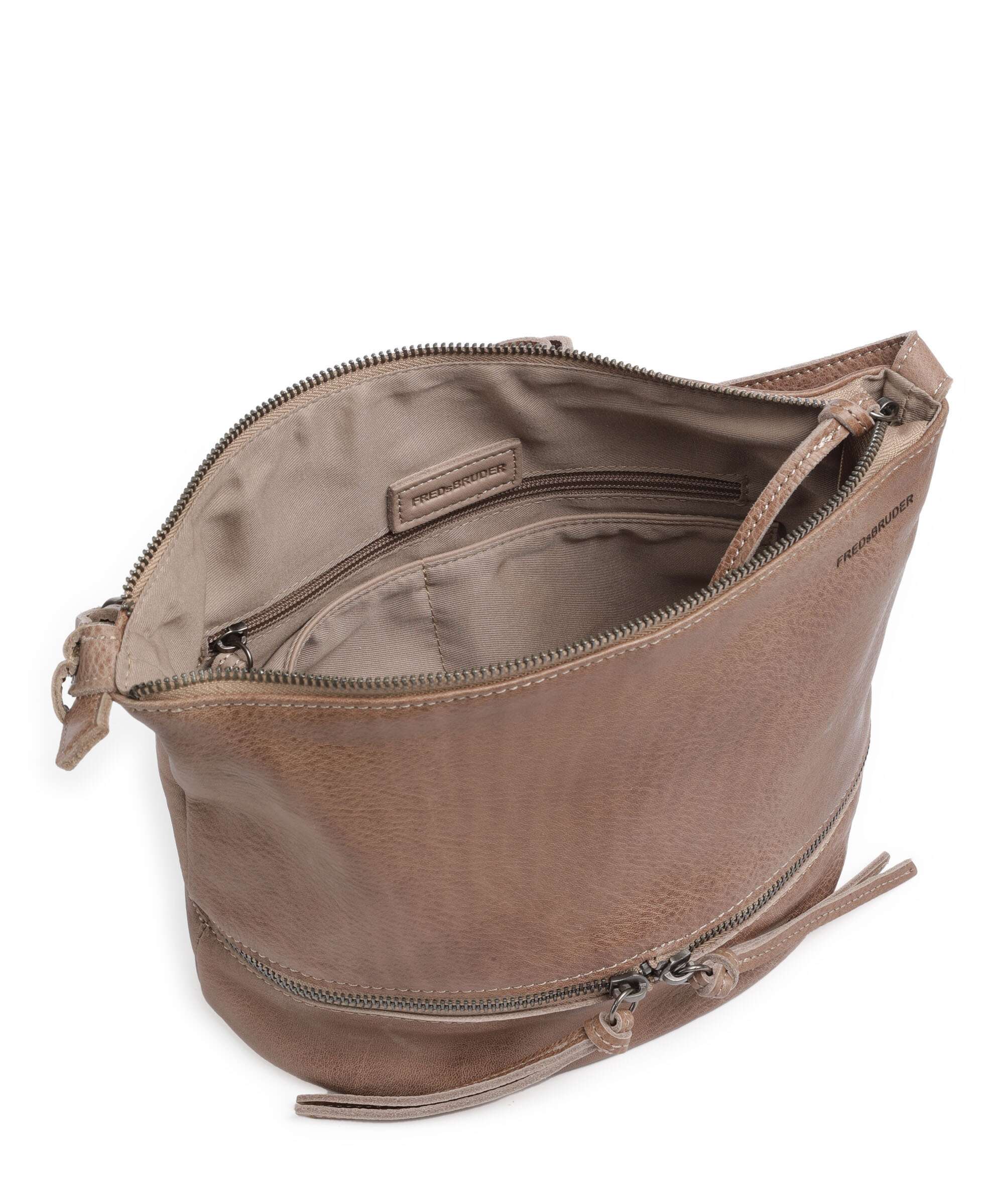 FredsBruder Run-Around Crossbody bag powder taupe