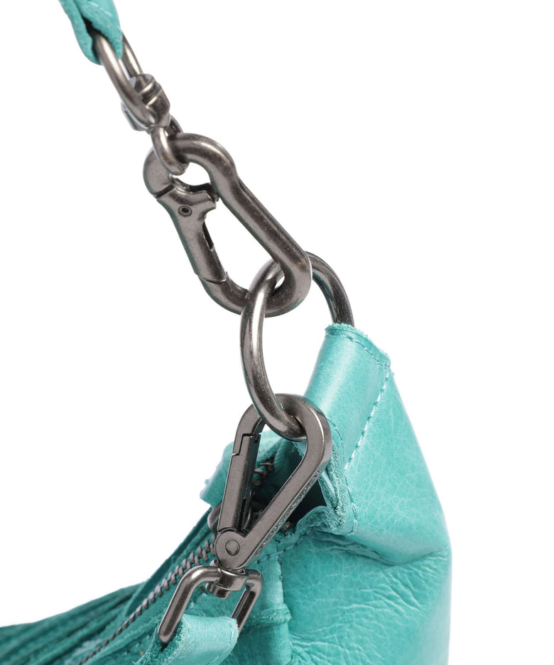 FredsBruder Bestseller Riffel Flowow Hobo bag turquoise