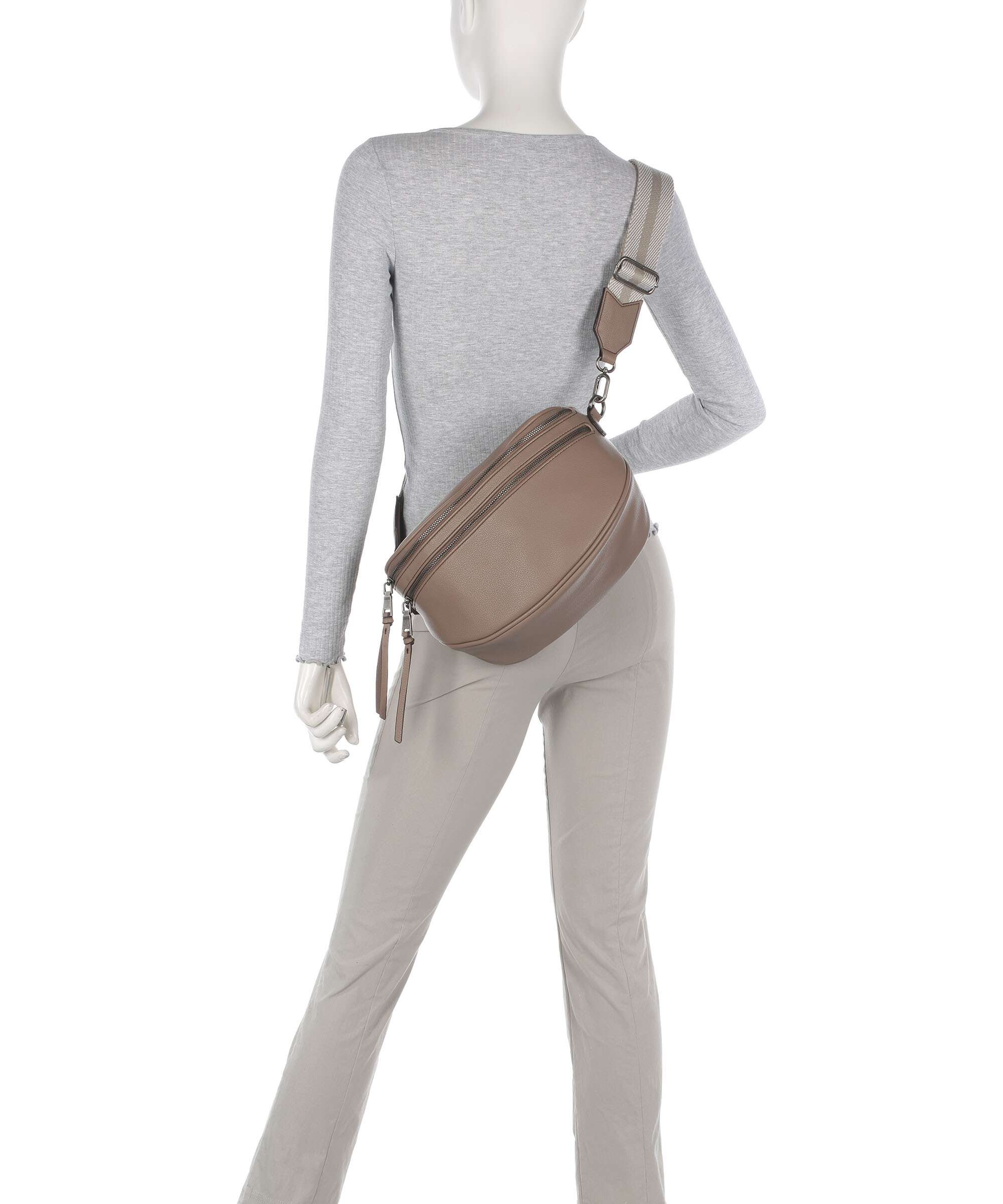 FredsBruder Bestie Belt bag dark taupe