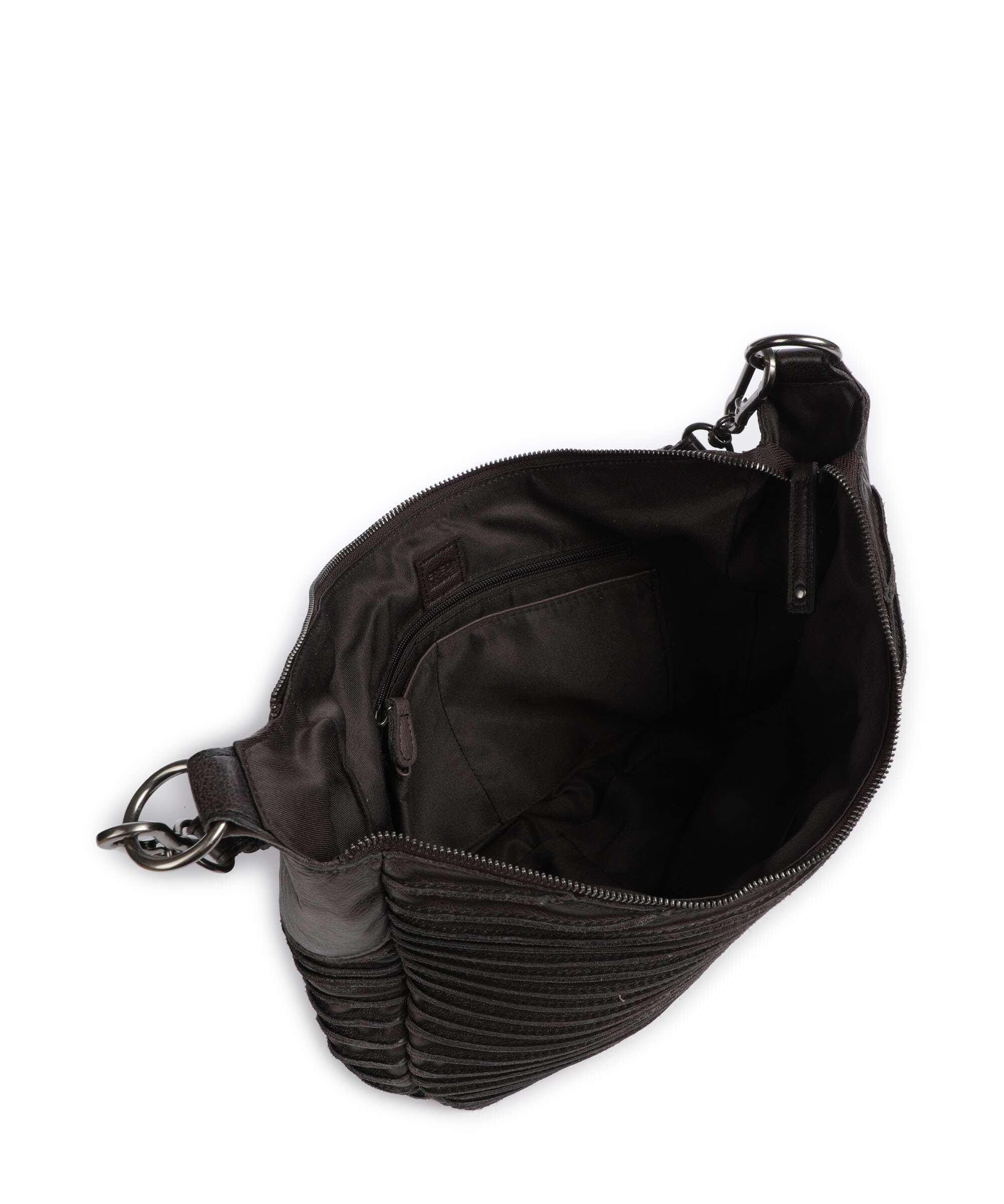 FredsBruder Bestseller Riffel Flowow Hobo bag brown