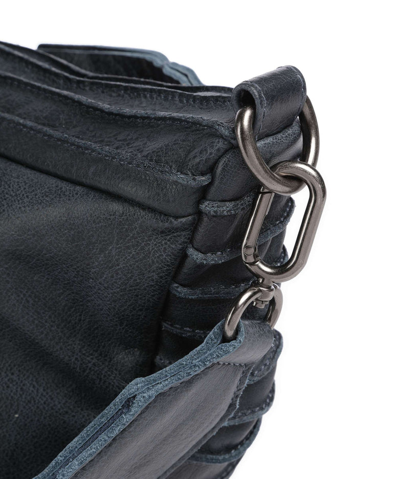 FredsBruder Check My Bag mini Crossbody bag dusty blue