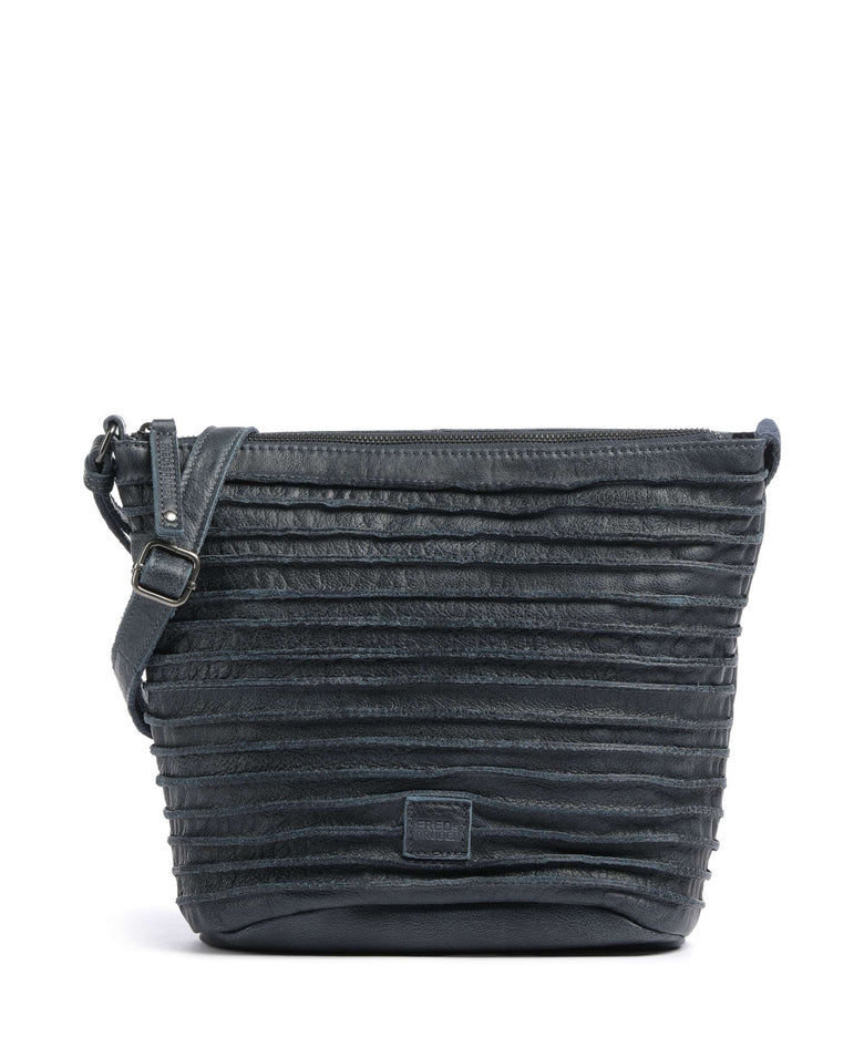 FredsBruder Riffelinchen Crossbody bag dusty blue