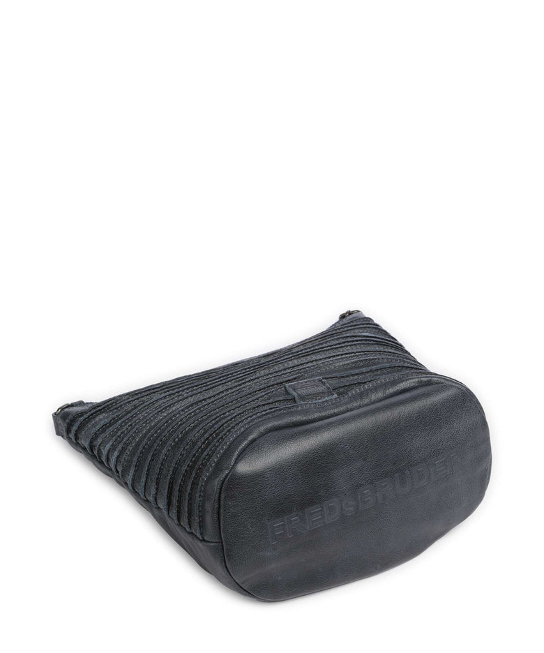 FredsBruder Riffelinchen Crossbody bag dusty blue