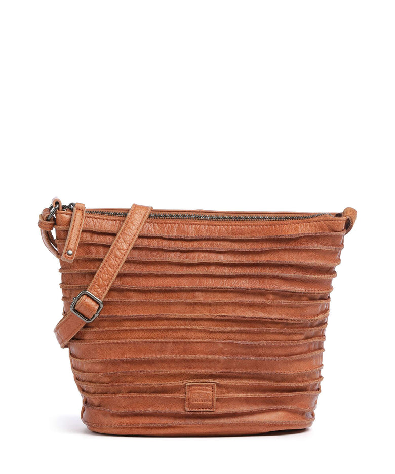 FredsBruder Bestseller Riffelinchen Crossbody bag dark caramel
