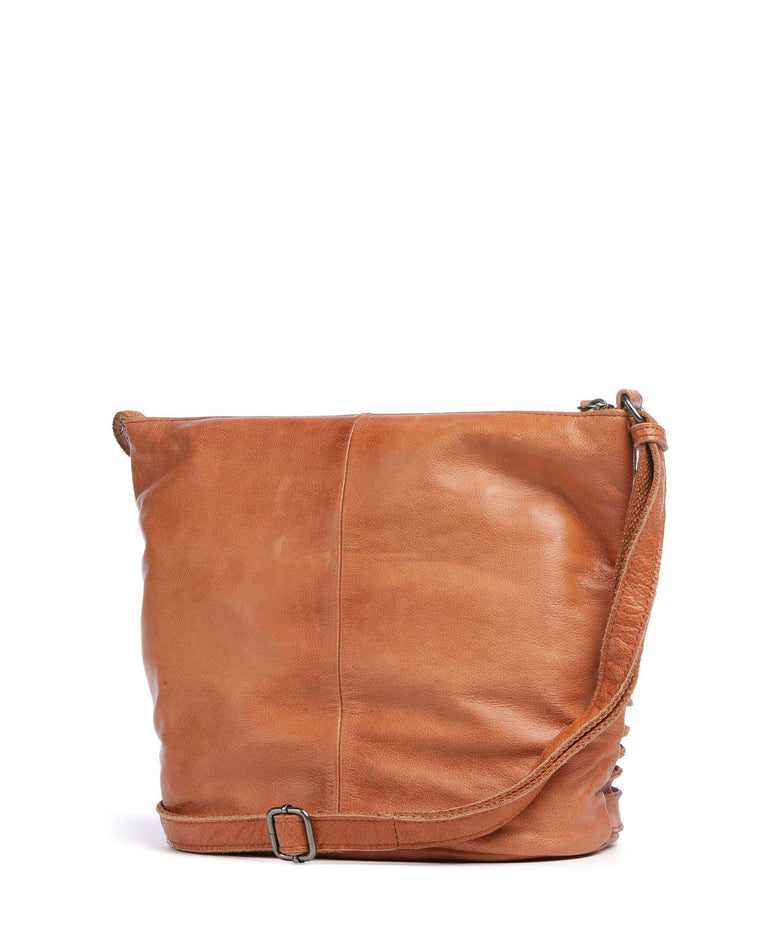 FredsBruder Bestseller Riffelinchen Crossbody bag dark caramel