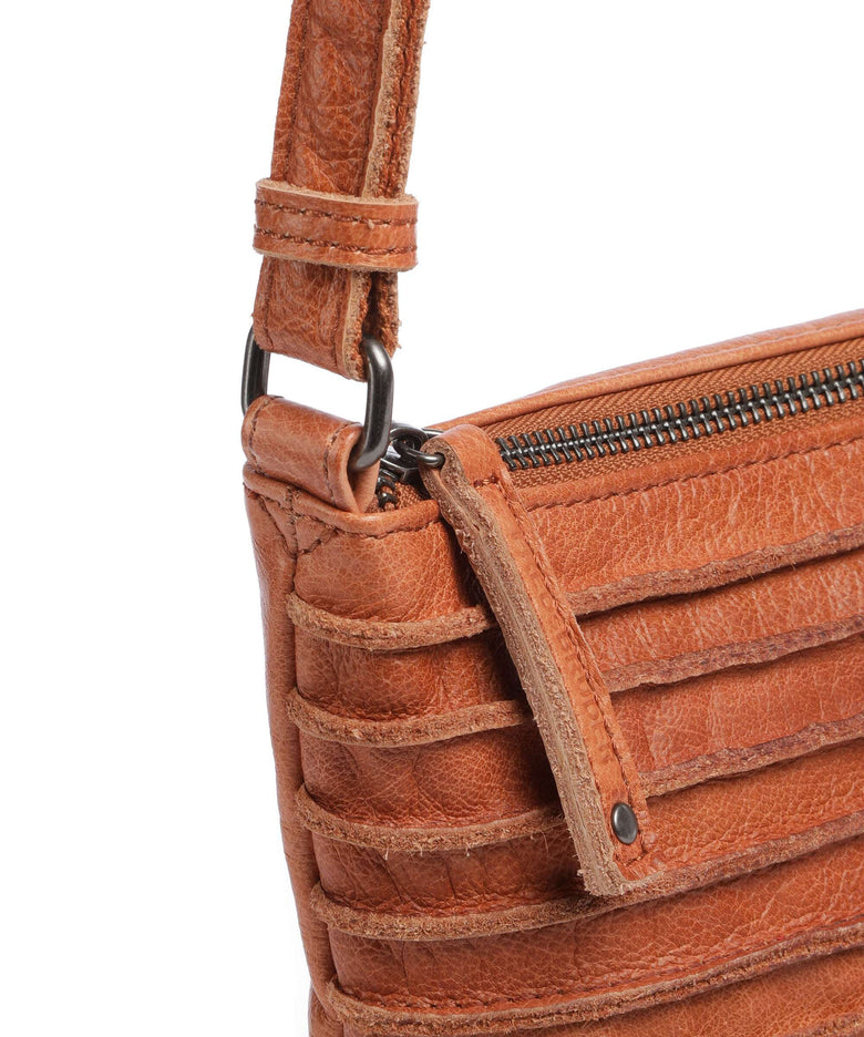 FredsBruder Bestseller Riffelinchen Crossbody bag dark caramel
